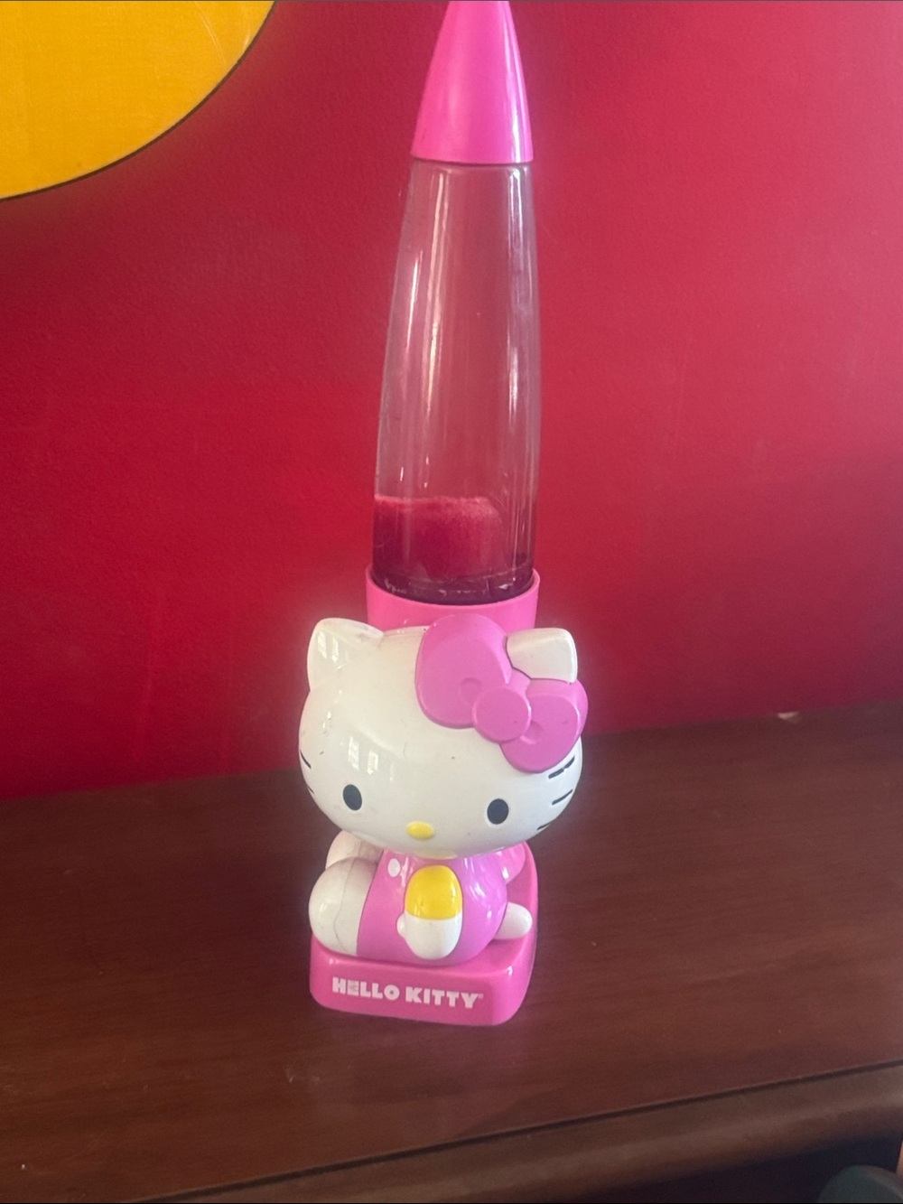 Hello Kitty Pink Decorative Lava Lamp Night Light